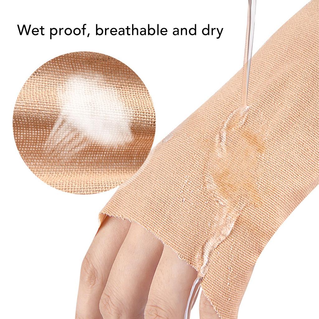 20 шт., цвет кожи, внутренняя накладка на бедро, эластичная ткань, V-образная, антинатирающая лента для колена и голени