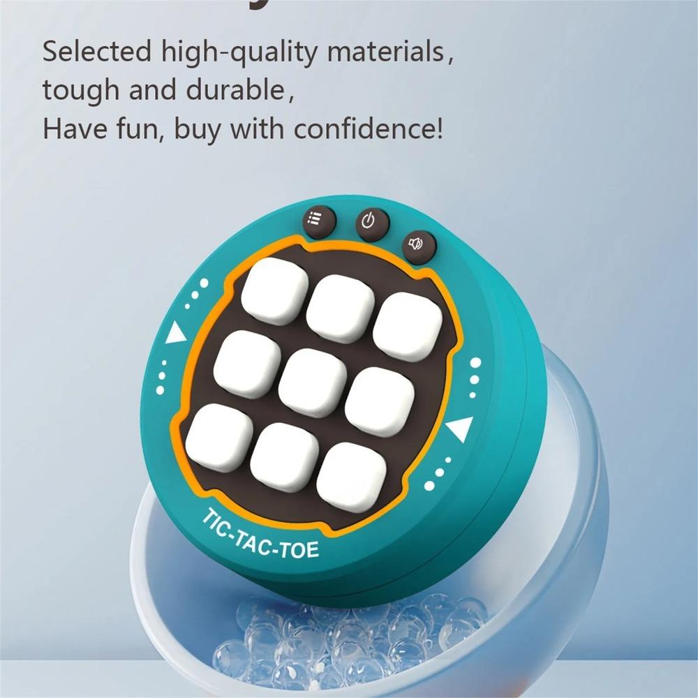 Снятие стресса Крестики-нолики Игра с болтами 3-в-1 Непоседа Игрушка Портативная Игровая консоль-головоломка