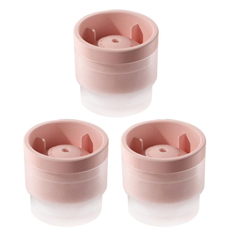 Silicone Sphere Ice Cube Mold Kitchen Stackable Slow Melting Diy Ice Ball Round Jelly Making Mould For Cocktail Whiskey Drink