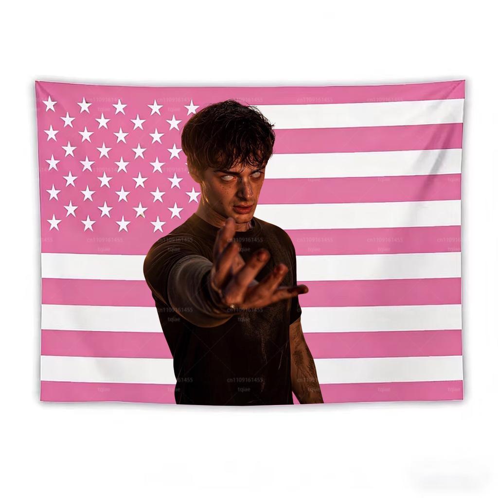 ST WWill Flag Tapestry Movie Themed Bedroom Living Room Bar Restaurant Party Wall Decor