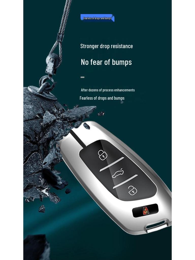 Roewe RX5 Key Case for 22 Model: Creative Folding Bag for I6, RX3, RX8, EI6/EI5 with Metal Shell
