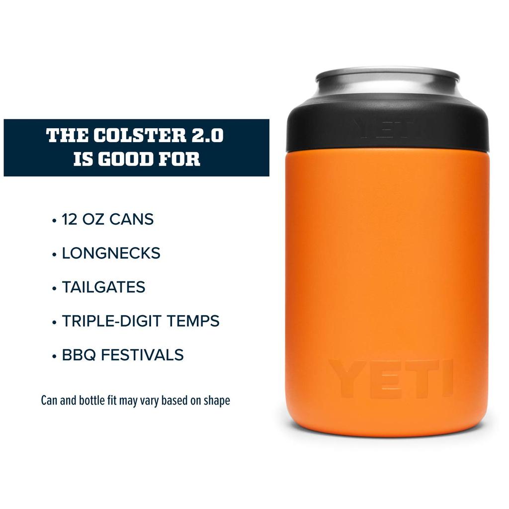 YETI Rambler 12 Colster Изолятор для банок стандартного размера, Королевский краб