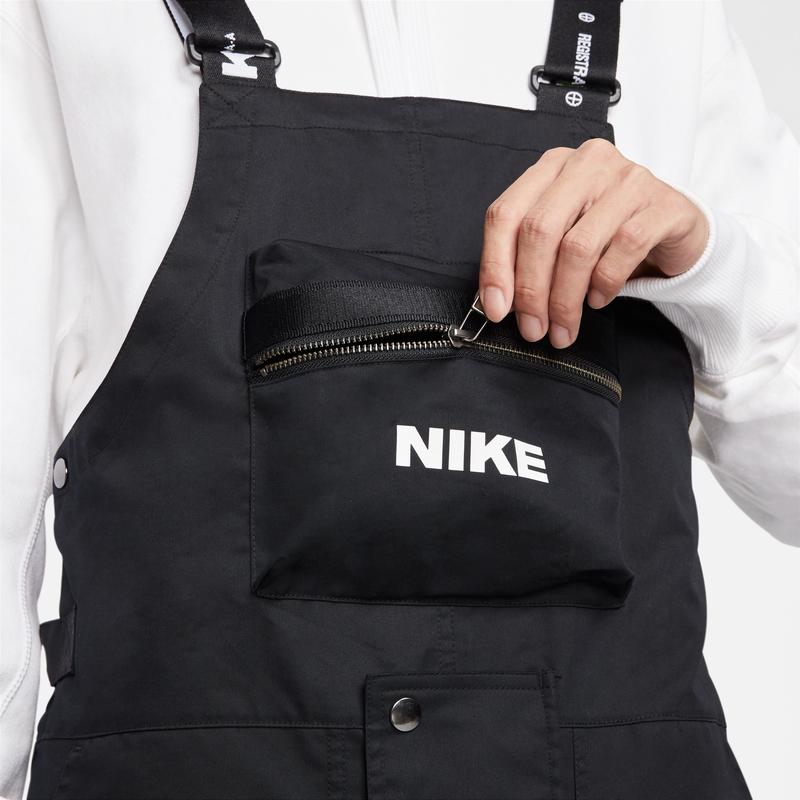 Nike Универсальные джоггеры Nsw City Made с ремешками с надписями, мужские брюки, черные DA0074-010