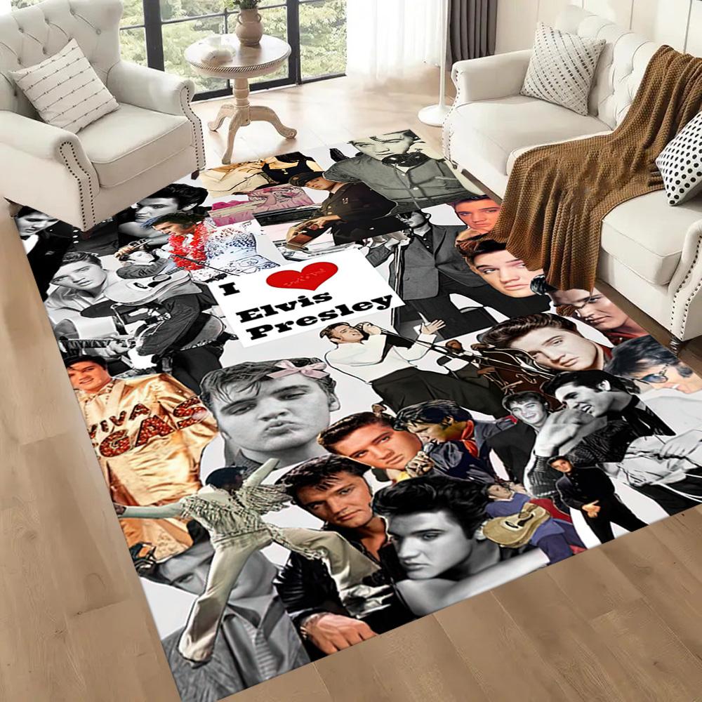 Elvis Carpet Perfect For Study Room Entryway Balcony Foyer Antislip Carpet Decorate Offices Spiritual Gift