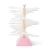 60 шт. Подставка-спираль для демонстрации типсов для нейл-арта, подставка для лака-геля для ногтей, вращающаяся подставка для показа, витрина для практики маникюра, презентация