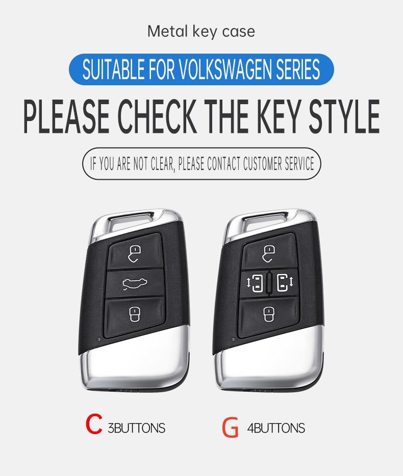 CAPR9 Car Smart Remote Key Fob Case Full Cover Bag for Skoda Superb A7 Kodiaq Protector Holder Shell Keyless Keychain Accessories