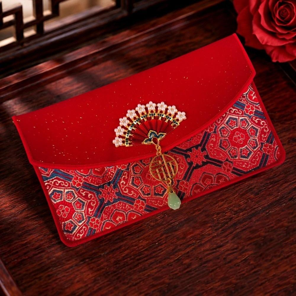 Exquisite Tassel Fabric Money Packets Premium Spring Festival Hongbao Parents