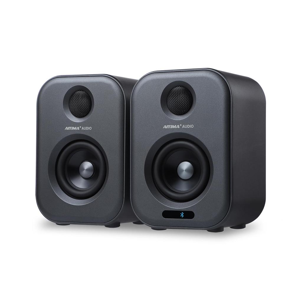 AIYIMA S400 100 Вт полочная активная акустическая система с двойным режимом 3 дюйма Bluetooth USB ЦАП HiFi домашний сабвуфер музыкальная система для телевизора компьютера