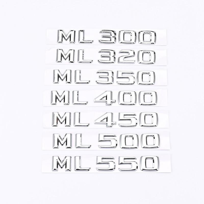 Совместимый задний значок для Mercedes-Benz серии ML: ML300, ML320, ML350, ML400, ML450
