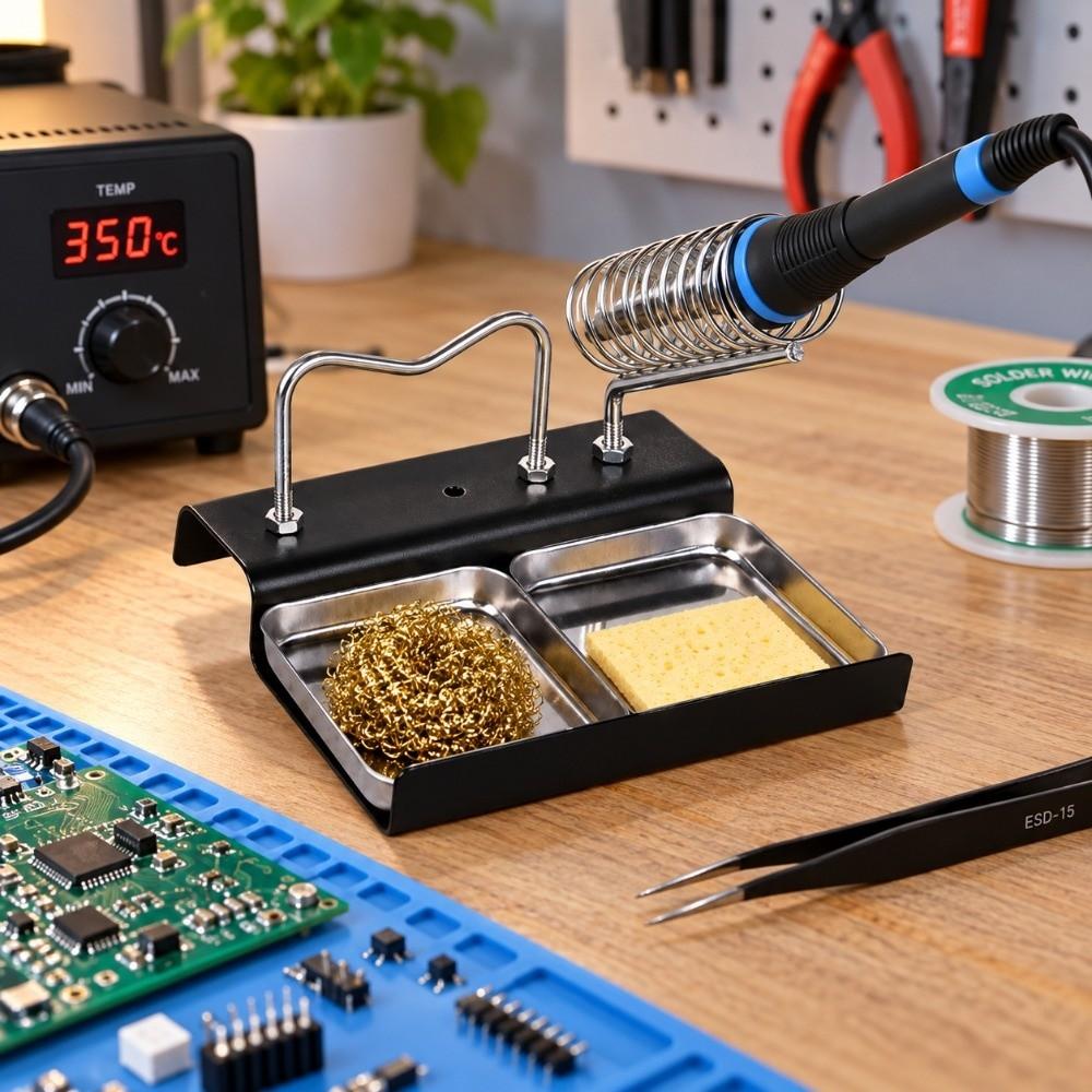 Portable Holder Soldering Iron Stand Electric Soldering Accessories DIY Welding Projects
