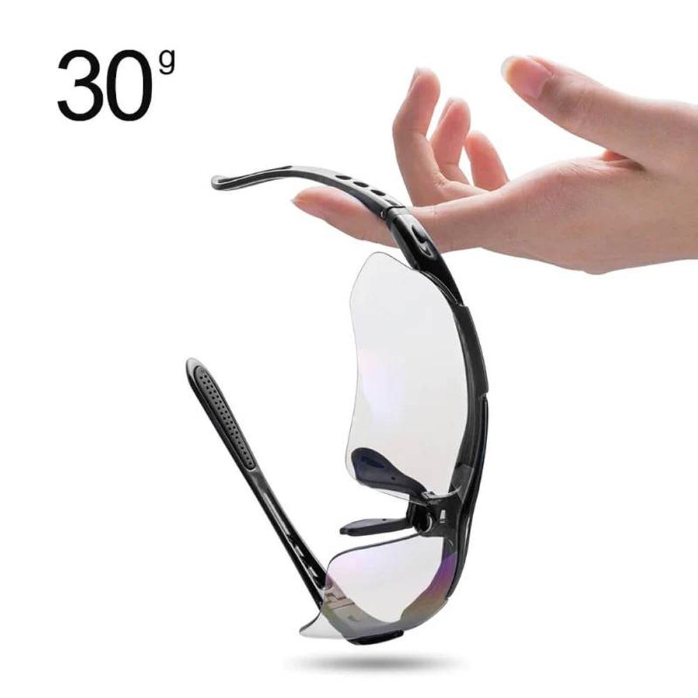 Polarized cycling glasses with UV 400 filter, blue