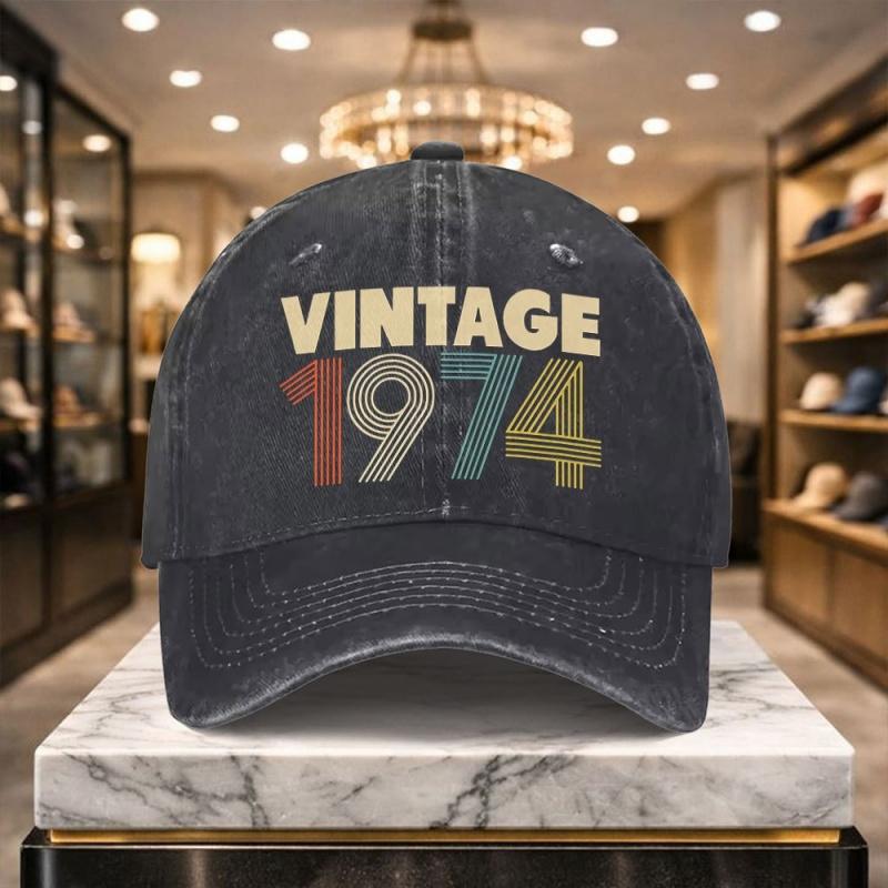 Vintage Baseball Cap Adjustable Outdoor Sports Casual Street Style