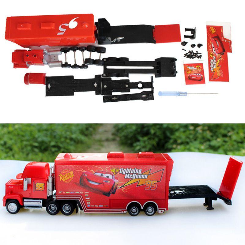 Прочная гоночная игрушка Тачки 2, литой сплав, грузовик Дядя Мак для детей и коллекционеров