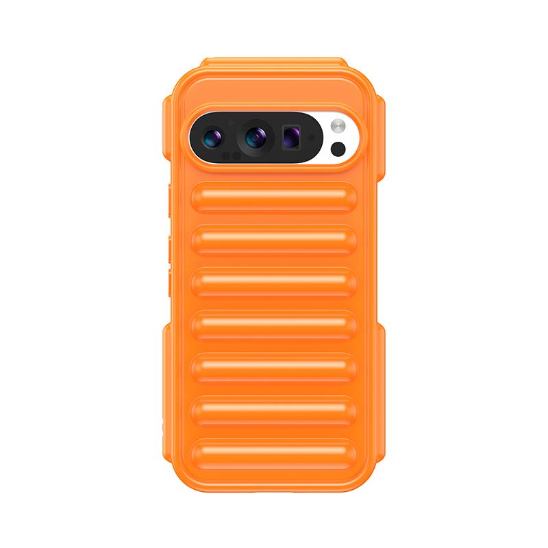 Однотонный 3D-капсульный противоударный чехол для телефона Google Pixel 9 8 Pro XL 8A Air Cushion Armor Защитный мягкий прозрачный чехол из ТПУ