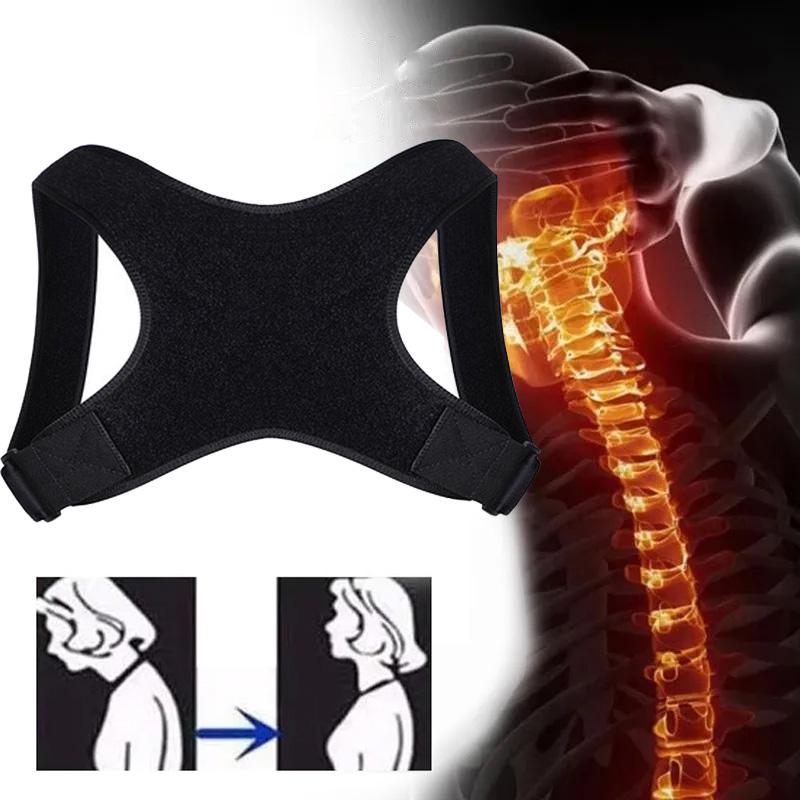 1 шт., профилактика горбатой спины, выпрямитель для спины, поддержка плеч, пояс, корректор осанки