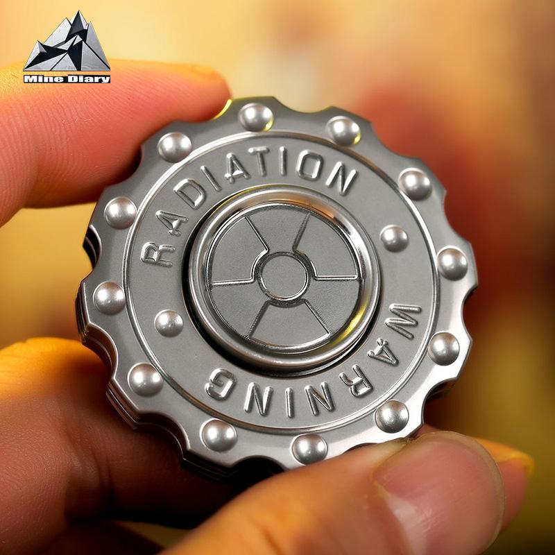 Панк-спиннер из нержавеющей стали E Hand Spinner Офисная релаксация Игрушки-антистресс Инструменты для СДВГ Забавные подарки