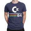 Футболки Commodore 64 для мужчин 100% хлопок Хипстерские футболки С круглым вырезом Футболка с коротким рукавом Одежда Идея для подарка - Мужская летняя ...