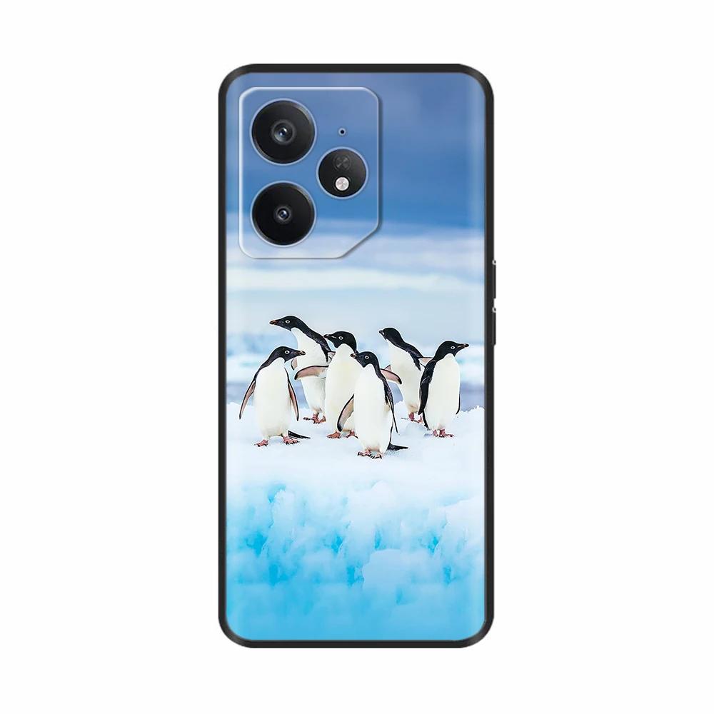 Для Realme Neo 7 Чехол Цветок Птица Мягкий Силикон ТПУ Чехол для Телефона Funda Для Realme Neo7 Чехол Realmi Neo 7 Coque Сумки для Телефона Чехлы