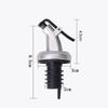 1/2Pcs Stainless Steel Stopper Mouth Olive Oil Pot Cork Red Wine Vinegar Bottle Plug Accessories Dry