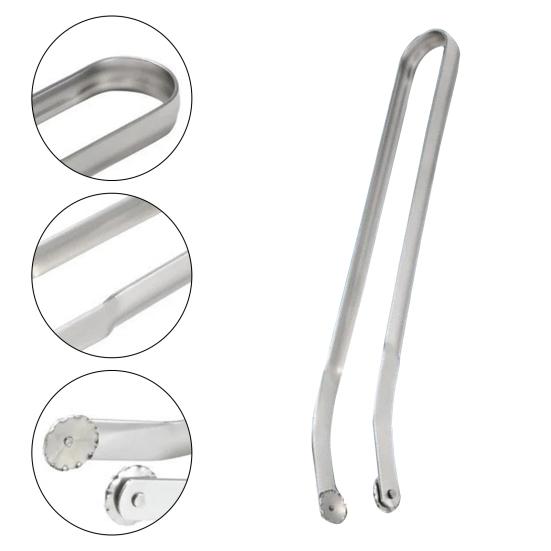 1/2/3Pcs BBQ Handle Flipping Tongs Stainless Steel Grilling Kitchen Cooking Tongs for Sausage Long BBQ Tongs for Turning