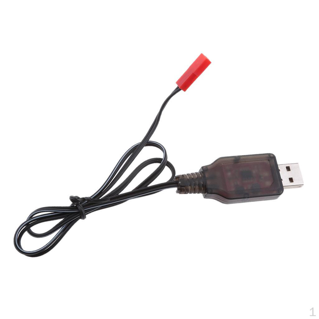 6V Universal USB To JST 2P NI-MH/ Battery Charge Cable For RC