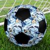 Shadow Milk Cookie Indoor Soccer Ball Colorful Machine Stitched PVC Size 5 Team Training Competition Ready Durable High-Bounce Cool Sports Gift