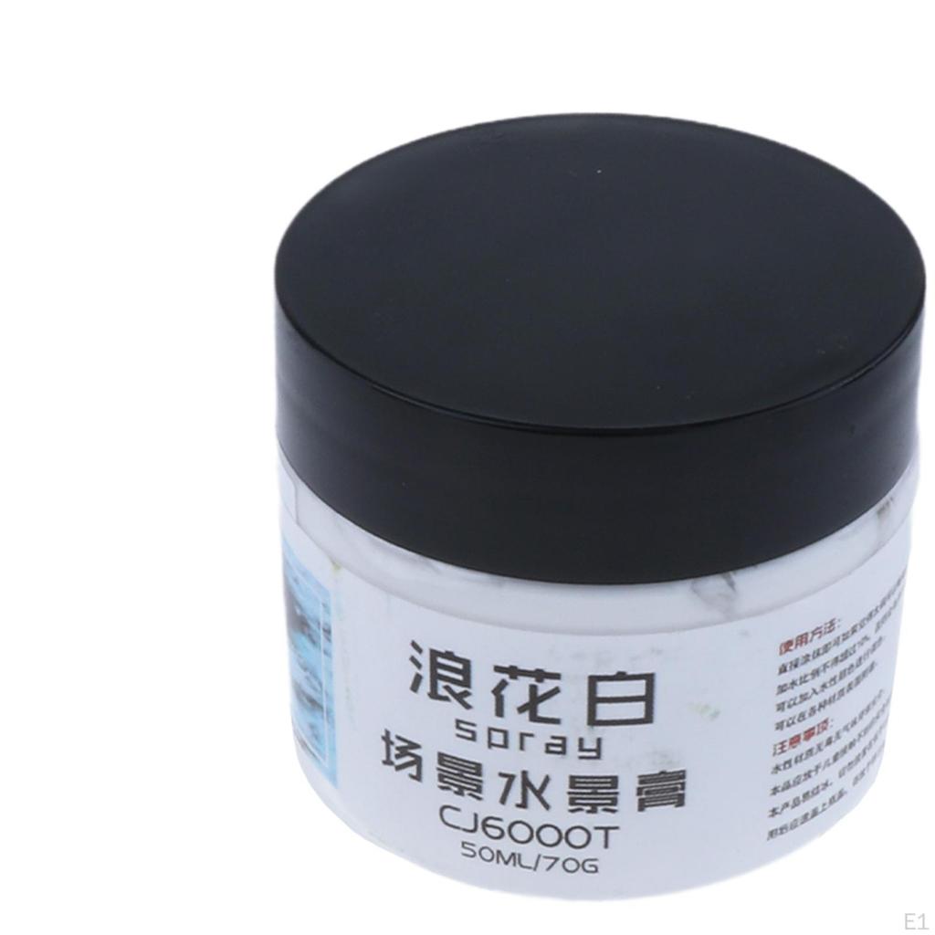 Моделирующая паста для диорам DIY Пейзаж Декорации Портативный Прочный Поделки Легкий Симуляция Воды