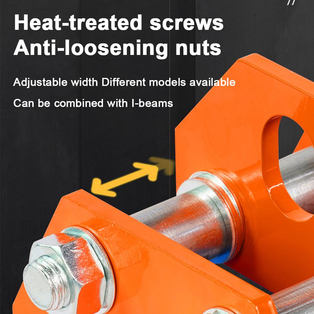 Ручная тележка Т-образного типа Монорельсовый кран Двутавровая балка Шкив Скользящий подъемный инструмент Таль Подъемник Монорельсовый подъемный шкив Тележка