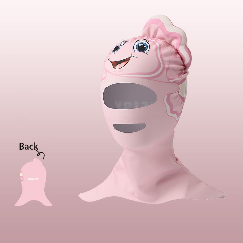 Sunscreen Face Scarf Ice Silk Mask Summer Face Gini Thin Face Cover  Swimming