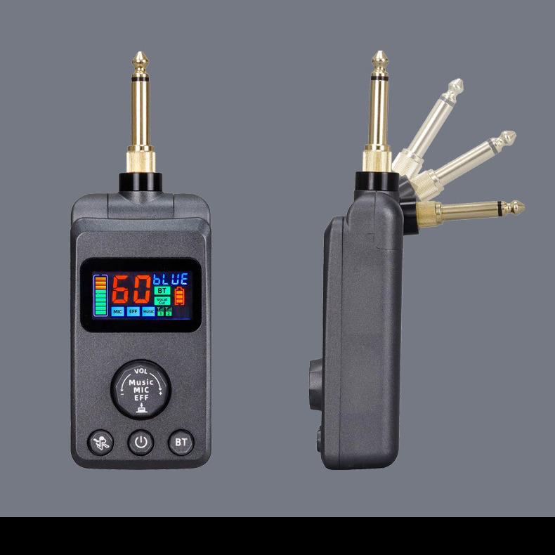 Беспроводной микрофон Bluetooth с реверберацией: Универсальный DSP микрофон с подавлением обратной связи для пения в KTV и домашних развлечений
