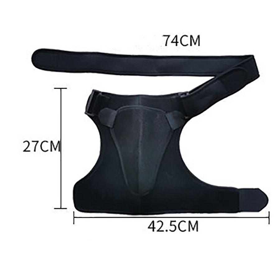 Shoulder Brace Compression Cuff Pain Relief Support Adjustable Belt Wrap Sprains