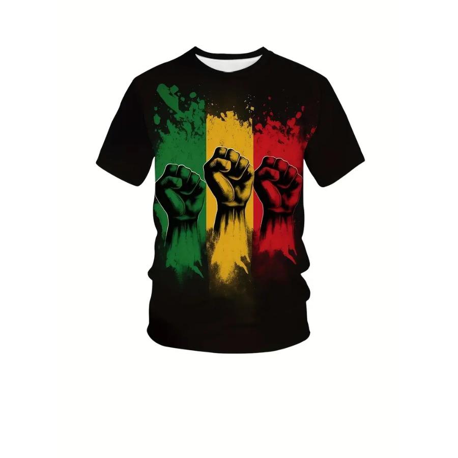 Футболка мужская с коротким рукавом с графическим принтом размера lus — свободный крой, круглый вырез, легкая растяжка, узорчатый верх из полиэстера для спорта на открытом воздухе и отдыха