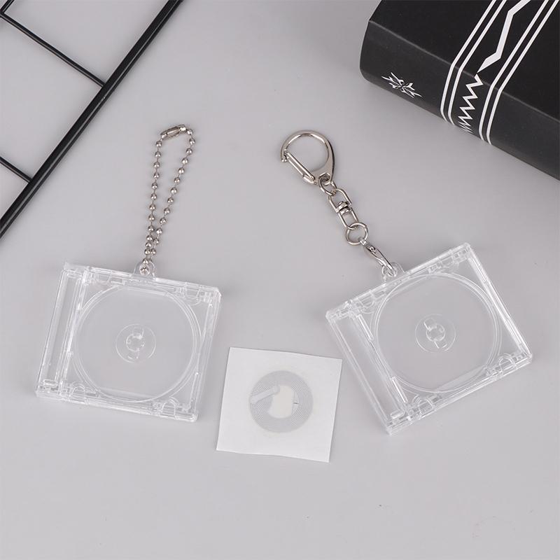 1 шт. пустой альбом мини-чехол для компакт-дисков брелок для рюкзака своими руками подвесной декор брелок кулон