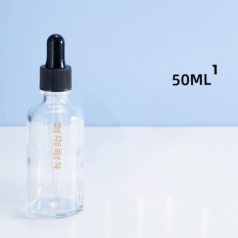 Многоразовые стеклянные флаконы-капельницы со шкалой – для реагентов, глазных капель, ароматерапии и использования в путешествиях