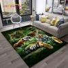 3D мультфильм Dream Tiger Animal Beast Ковер Ковер для дома Гостиная Спальня Диван Коврик Декор, Детский коврик Нескользящий напольный коврик