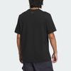 Adidas Originals Label Gfx Loose Fit Crew Neck Short Sleeve T-Shirt Men Tops Black JX2535