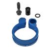 31,8 мм хомут для подседельной трубы из алюминиевого сплава, полый хомут для подседельной трубы для горного шоссейного велосипеда, синий