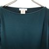 CELINE Made in France Long sleeve Boat neck Cut 36 Deep green tops Women Used