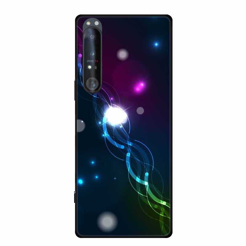 Крутой силиконовый чехол для Sony Xperia 1 V Чехол с принтом Модный мягкий задний чехол для Sony Xperia 1V Чехол Защитные мультяшные оболочки
