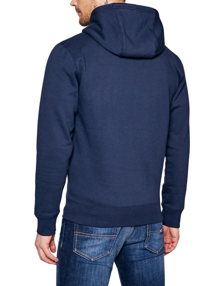 TOMMY JEANS Navy Zip-Up Sweatshirt, Size S