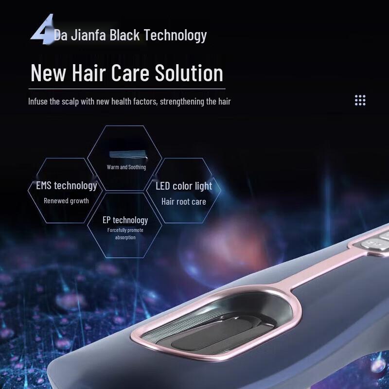 K·SKIN Laser Scalp Treatment & Growth Comb CN plug (adapter included)