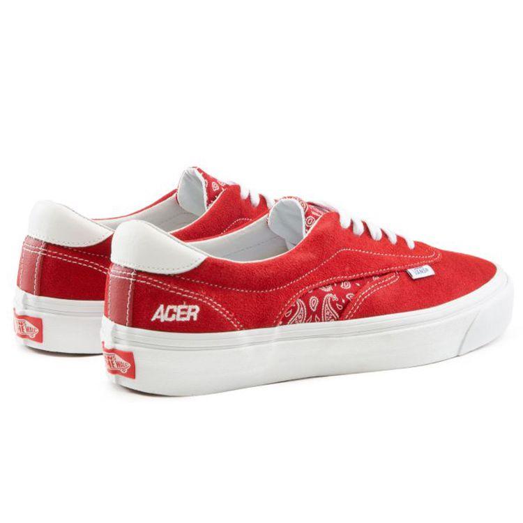 Vans Acer Ni SP Bandana - Кроссовки унисекс Chili Pepper Red True-White VN0A4UWY8CK
