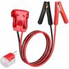 Jumper Cables With Adapter Compatible With Mil.Waukee M18 18V Battery Jumper Starter, Automotive Booster Cables 2Ft 8AWG Cable Power Tool Line,