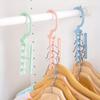 5-hole Hanger with Handle for Space-saving Magic Hooks Closet Organizer for Space Saving