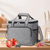 Handheld Thermal Lunch Bag 15L Cooler Lunch Box Portable Insulated Cooler Bag  Travel