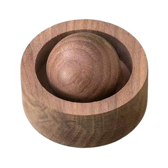 Wood Essential Oil Diffuser, Mini Sphere Shaped Wooden Aromatherapy Diffuser, Small Round Oil Diffuser for Home Office Car Interior Yoga Rooms