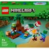 LEGO Minecraft 21240 Болотное приключение, разноцветные
