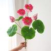 Realistic Silk Lotus Flower 57CM Artificial Flower Ornaments Home Living Room Decoration