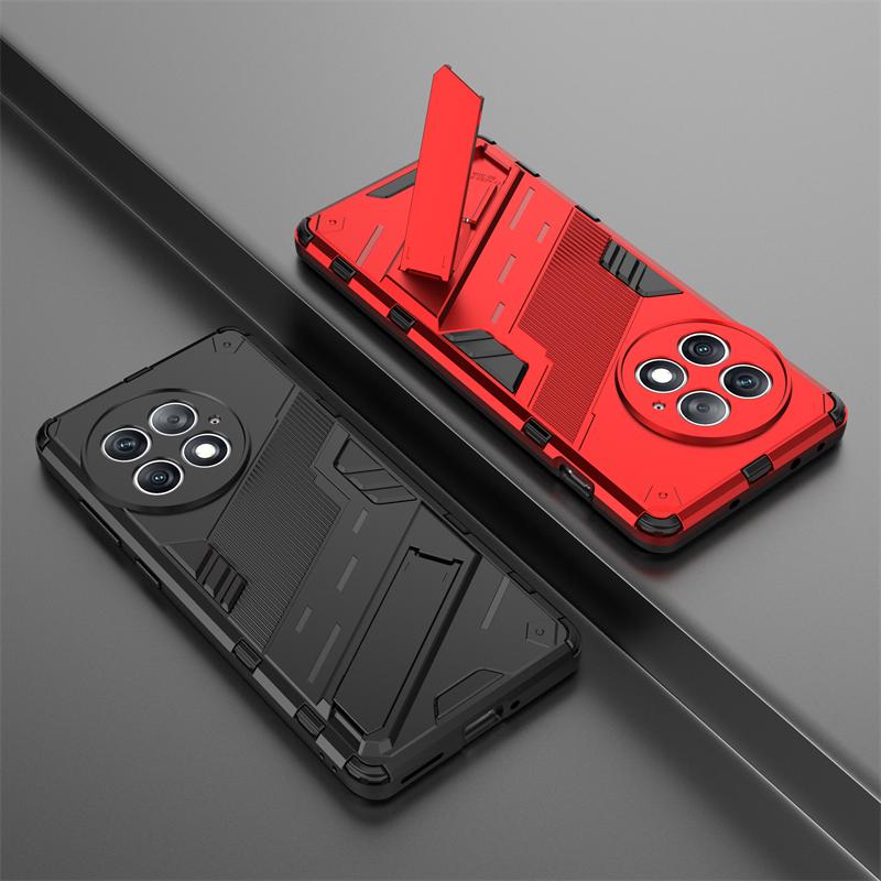 Для OnePlus ACE 2 Pro Case Armor Shockproof Magnetic Holder Phone Case Для OnePlus ACE 2Pro Silicone Bumper Protect Back Cover