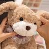 Распродажа Милый Сидящий Щенок С Длинными Ушами Плюшевые Игрушки Пушистый Мягкий Красивый Щенок Собака Кукла Каваий Декор для Дома Милый Подарок Детям
